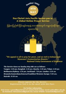 Global Online Prayer Service for Myanmar @ Online