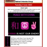 PEACE WITH CHINA